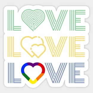 Love Heart Love Loving Motivation Inspiration Sticker